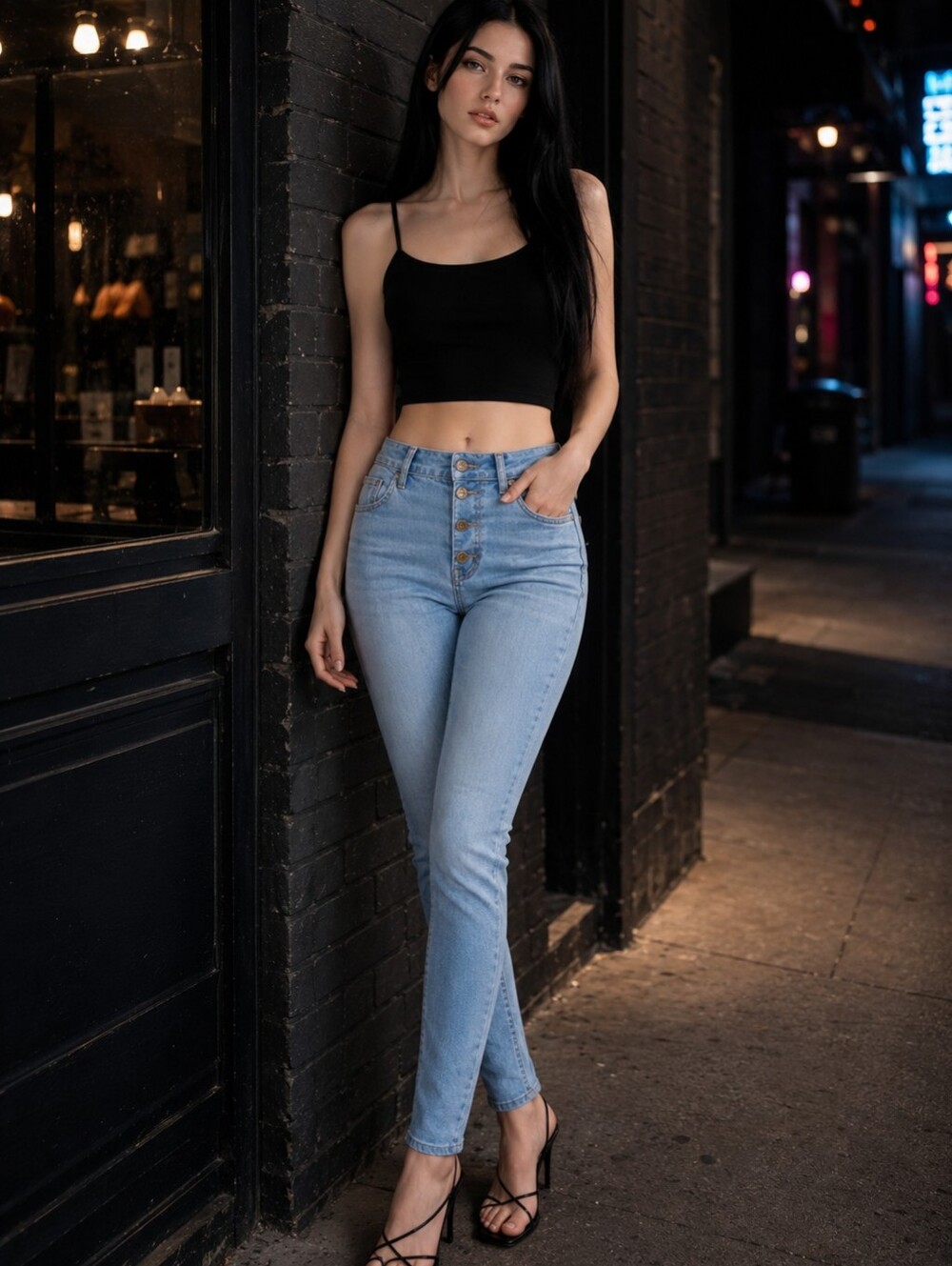 J. Crew 9" Mid-Rise Skinny Jean Signature Stretch Northern Lake - 28 - NWOT